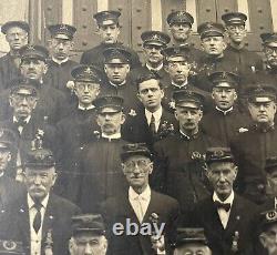 1920-30 West Chester Pa, GAR, Photo des anciens combattants de la guerre civile Gen. George McCall Post #31