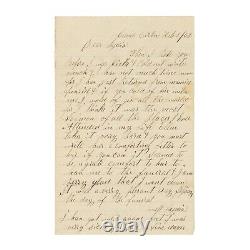 Archive de lettres de la guerre civile de 1862 Siège de Yorktown Lt Abraham Young, 101e Pennsylvanie