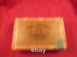 Boîte de cigares du général Hartranft de 1900, gouverneur de Pennsylvanie pendant la guerre civile, étiquette EX RARE