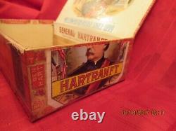 Boîte de cigares du général Hartranft de 1900, gouverneur de Pennsylvanie pendant la guerre civile, étiquette EX RARE