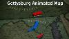 Carte Animée De La Bataille De Gettysburg