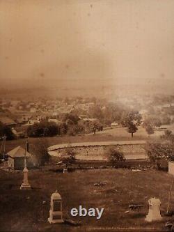 Champ de bataille de la guerre civile de Gettysburg: Photo rare et grande de 10X16 prise par Tipton