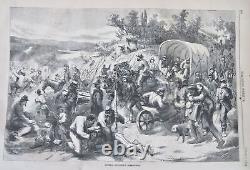 Cimetière de Gettysburg le 1er avril par Nast 1864 Journal de la guerre civile de Harper's