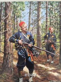 Don Troiani 155ème régiment de Pennsylvanie 1864, Guerre civile. 339/950, COA inclus
