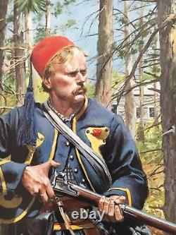 Don Troiani 155ème régiment de Pennsylvanie 1864, Guerre civile. 339/950, COA inclus