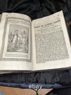 Ere de la guerre civile en Pennsylvanie: Bible en allemand Pennsylvania Dutch de 1865 à Philadelphie Fd32