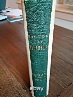 Histoire de Philadelphie, Pennsylvanie, 1609/1884, par Scharf/Westcott, Vol. I Contenu sur la guerre civile