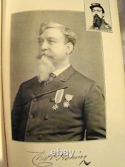 Histoire des volontaires de Pennsylvanie du 118e régiment. 1905 Guerre civile, illustrations et carte.