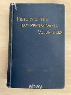 Histoire du 118e régiment de Pennsylvanie volontaires de la guerre civile, édition de 1888 Corn Exchange