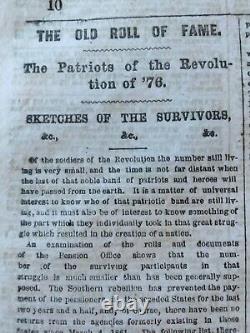 Journaux de la guerre civile - Cimetière des soldats de Gettysburg, David Wills, Bristoe Station