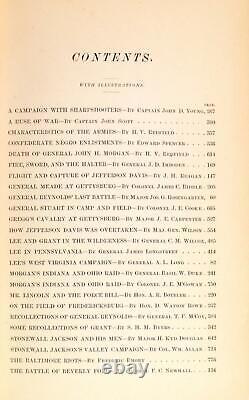 Le temps hebdomadaire de Philadelphie 1879 Les Annales de la Guerre Écrites par le Nord et le Sud