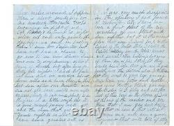 Lettre de guerre civile du sergent Thomas Hatton, 82e régiment de Pennsylvanie, tué au combat à Malvern Hill
