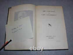 Livre de la guerre civile antique US Union Army Capt Donaghy 103e Penn Mémoire signé 1926