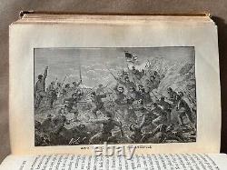 Livre sur la guerre civile. John W Urban. Champ de bataille et Prison Pen c. 1882