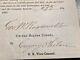 Médaille D'honneur De La Guerre Civile De George W Roosevelt 1882 à Bull Run Et Gettys SignÉ Document