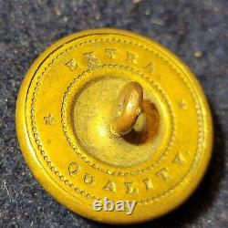 Période de la guerre civile Pennsylvania State Seal Militia Button Albert# Pa-18-type