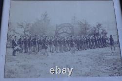 Photo original rare de la 30e infanterie de Pennsylvanie pendant la guerre civile