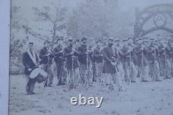 Photo original rare de la 30e infanterie de Pennsylvanie pendant la guerre civile