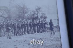 Photo original rare de la 30e infanterie de Pennsylvanie pendant la guerre civile