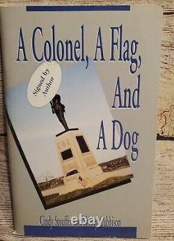 SIGNE RARE Un colonel Un drapeau Un chien 11e régiment de Pennsylvanie, Mascotte Sallie Chien de guerre