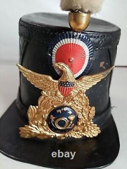 Shako d'infanterie de la guerre civile modèle chasseur fédéral